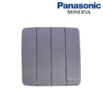 Bộ 4 công tắc 1 chiều Panasonic Minerva WMT507MYH-VN | Bách Hoá Điện