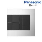 Bộ 5 công tắc có đèn báo Panasonic Gen-X WTEGP55582S-1-G | Bách Hoá Điện