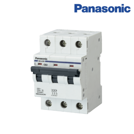 Cầu Dao Tự Động DIN MCB 3P 40A Panasonic BBD3403CNV | Bách Hoá Điện
