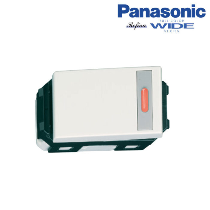 Công tắc có đèn báo 2 tiếp điểm Panasonic Wide Refina WEV5533-7SW | Bách Hoá Điện