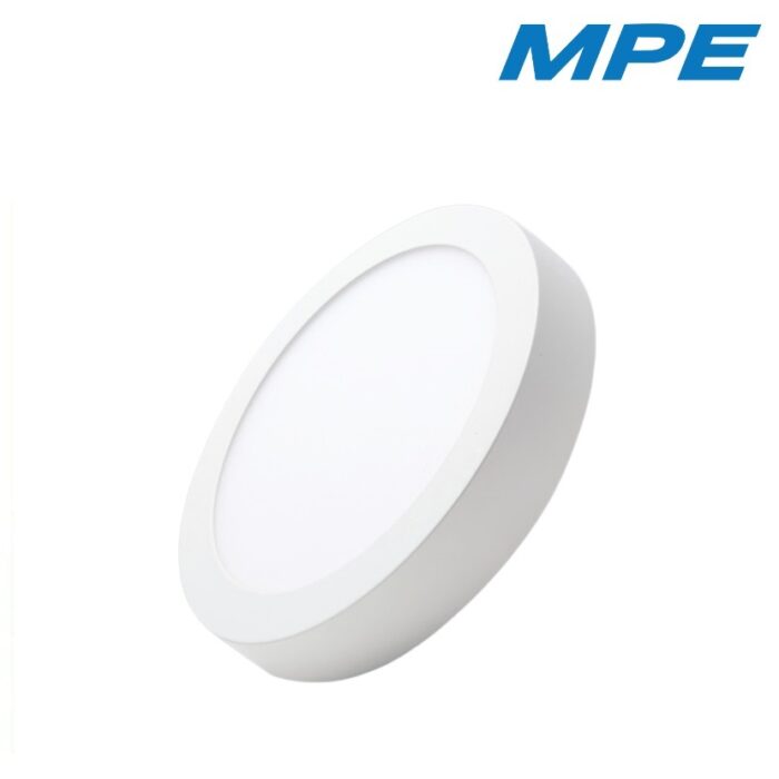 Đèn LED Ốp Trần Nổi Tròn MPE SRPL 18W | SRPL-18T (Trắng) / SRPL-18V (Vàng) Ø217x35mm