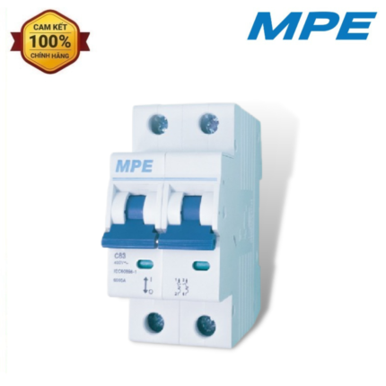 Cầu Dao Tự Động MCB 2P 10A MPE MP6-C210 | Bách Hoá Điện