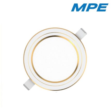 Đèn âm trần viền màu MPE RPL 12W RPL-12ST/G | Bách Hoá Điện