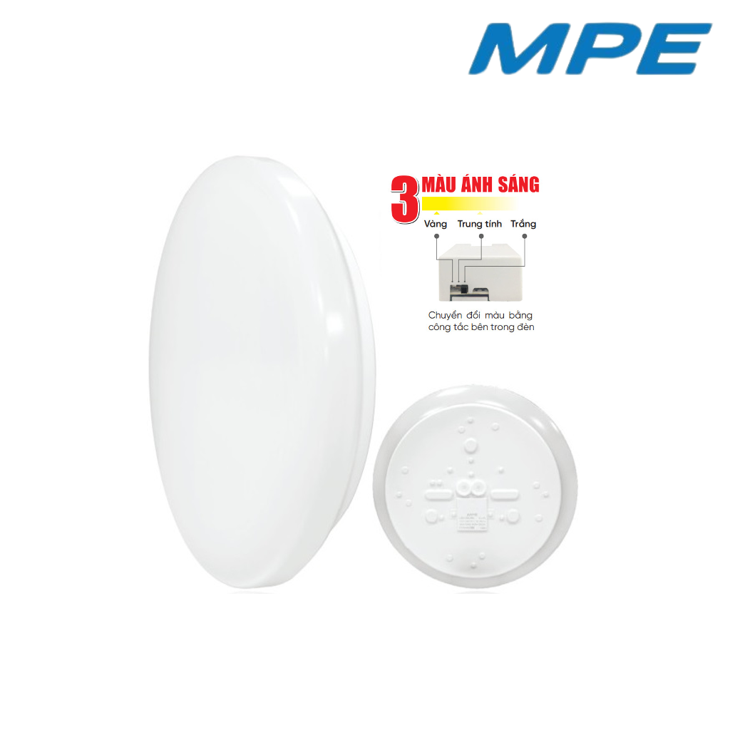 den-led-op-tran-3-trong-1-mpe-14w-cl-15-anh-dai-dien Đèn Led Ốp Trần 3 Trong 1 MPE 14W CL-15 | Bách Hoá Điện