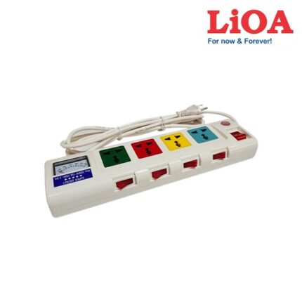 Ổ Cắm Lioa Có Đồng Hồ Vol 4OFSSV2.5-2 | Bách Hoá Điện