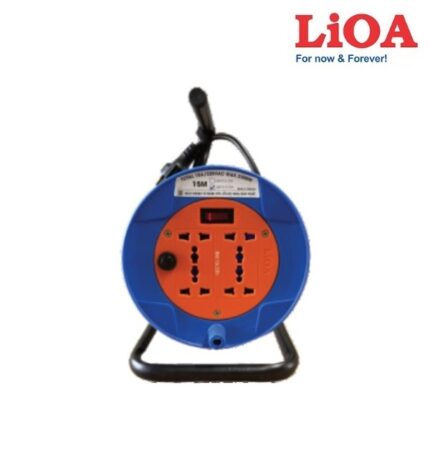 Ổ Cắm Rulo Quay Tay Lioa QND15-2-15A | Bách Hoá Điện