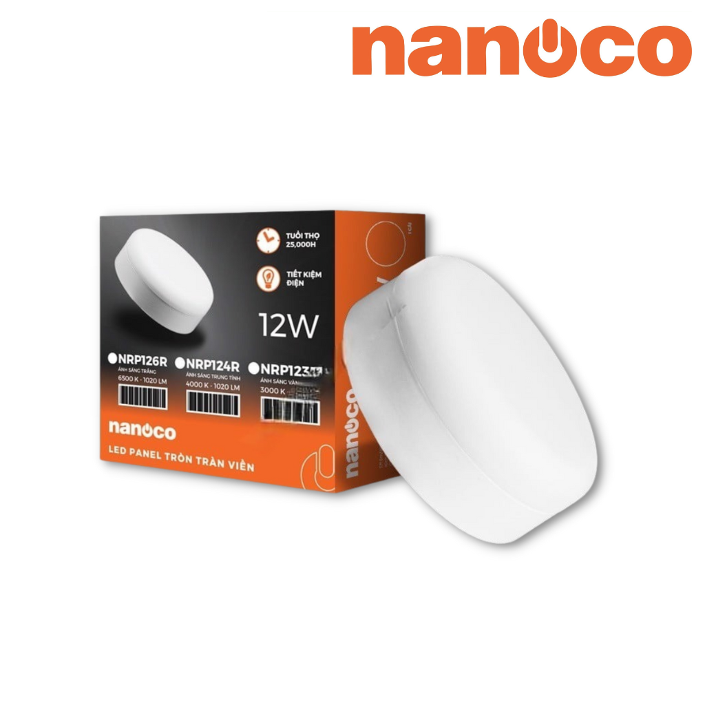 den-led-op-tran-noi-tran-vien-nanoco-24w-seri-nrp-anh-dai-dien Đèn Led Ốp Trần Nổi Tràn Viền Nanoco 24W Seri NRP | Bách Hoá Điện
