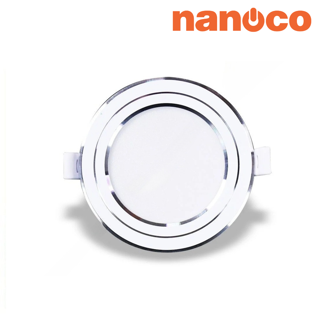 den-led-am-tran-doi-mau-nanoco-12w-vien-bac-seri-3s-anh-dai-dien Đèn Led Âm Trần Đổi Màu Nanoco 12W Viền Bạc Seri 3S | Bách Hoá Điện