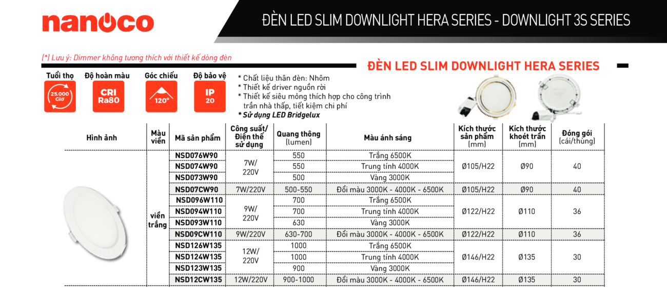HERA WEB VIỀN TRẮNG